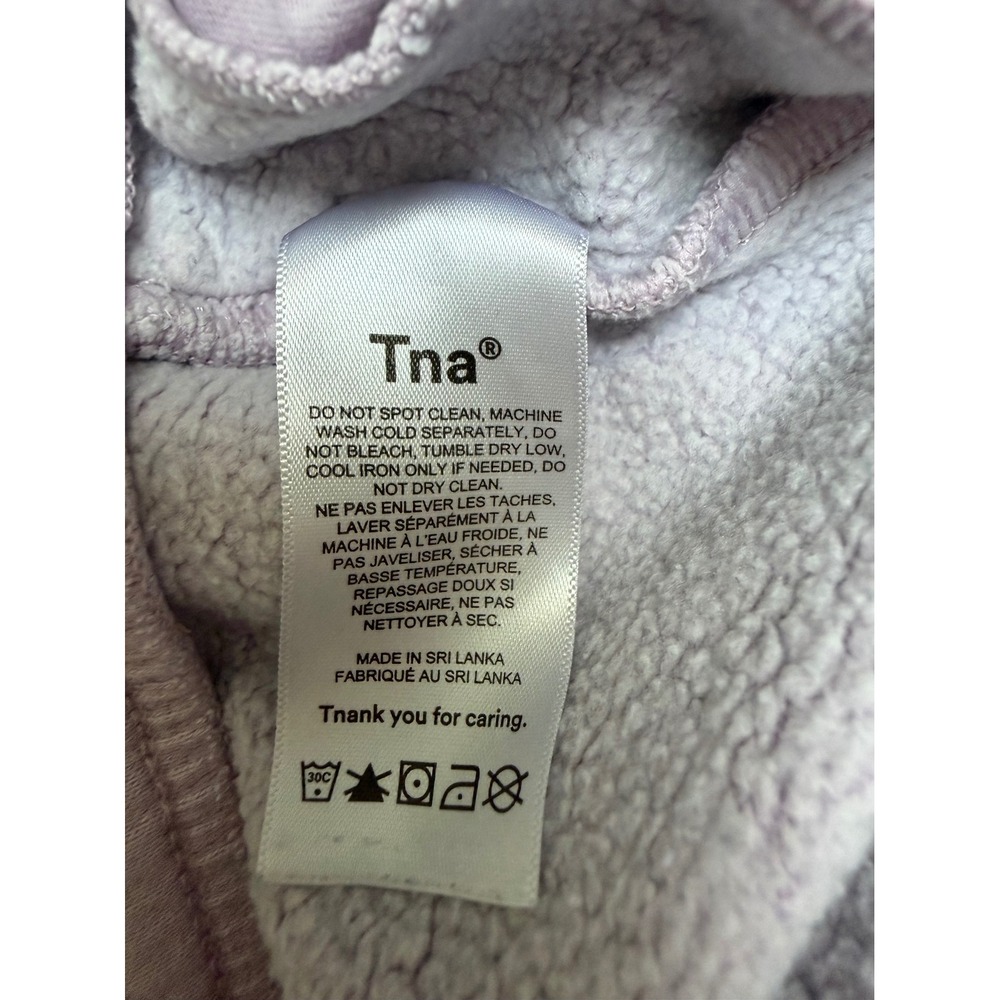 Aritzia TNA Sweatfleece Cozy Fleece Perfect Fit Joggers Lavender Purple Small - Picture 9 of 11